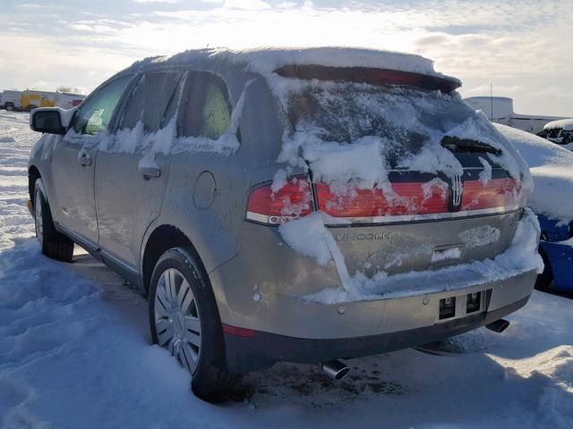 2LMDU88C88BJ20397 - 2008 LINCOLN MKX SILVER photo 3