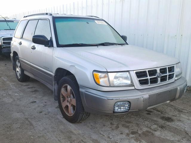 JF1SF6553XH700790 - 1999 SUBARU FORESTER S SILVER photo 1