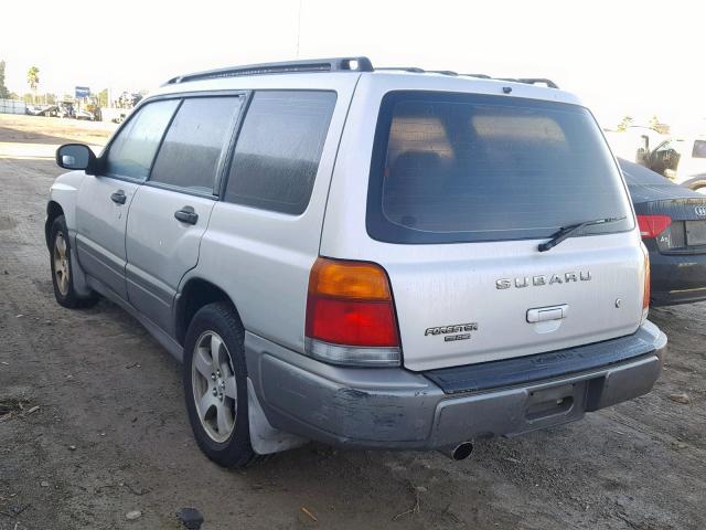 JF1SF6553XH700790 - 1999 SUBARU FORESTER S SILVER photo 3