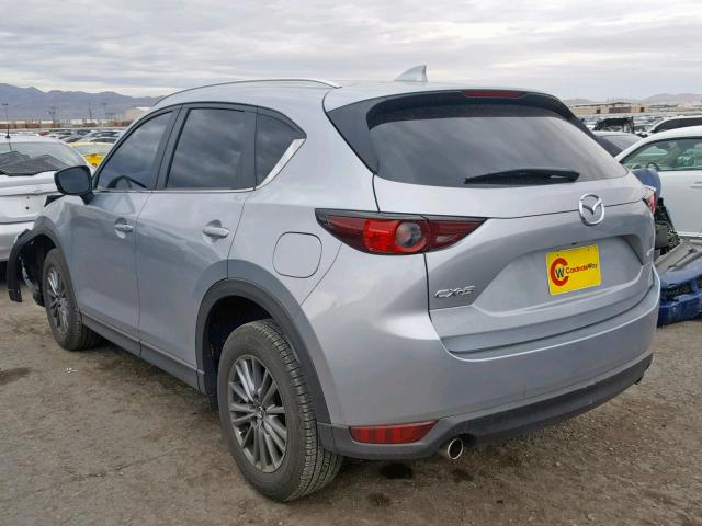 JM3KFABL3H0215170 - 2017 MAZDA CX-5 SPORT SILVER photo 3