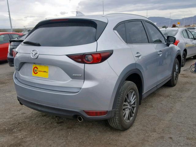 JM3KFABL3H0215170 - 2017 MAZDA CX-5 SPORT SILVER photo 4