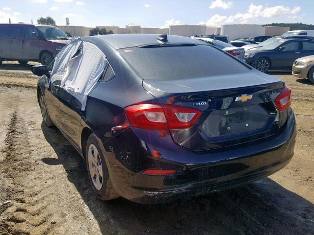 1G1BC5SM2G7241050 - 2016 CHEVROLET CRUZE LS BLACK photo 3