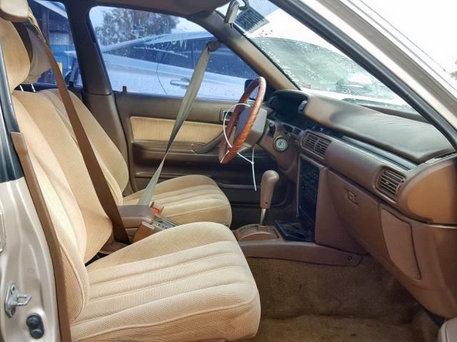 4T1SV21EXMU371113 - 1991 TOYOTA CAMRY DLX 金色 照片 5