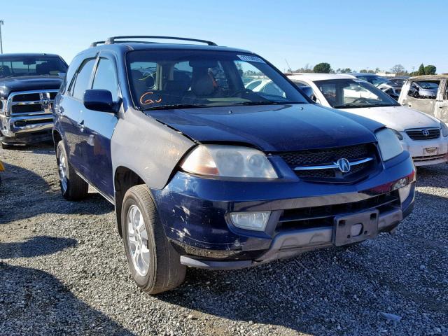 2HNYD18603H544160 - 2003 ACURA MDX TOURIN BLUE photo 1