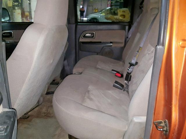 1GCDT136658209380 - 2005 CHEVROLET COLORADO ORANGE photo 6