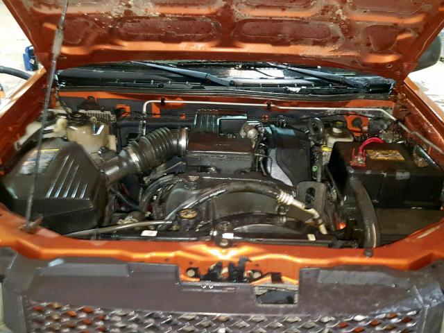 1GCDT136658209380 - 2005 CHEVROLET COLORADO ORANGE photo 7