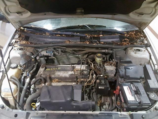 1G1JF52F447244015 - 2004 CHEVROLET CAVALIER L SILVER photo 7