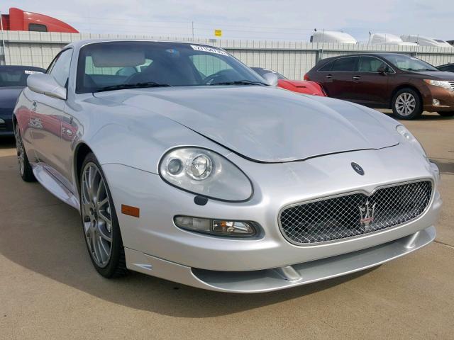 ZAMEC38A150015461 - 2005 MASERATI GRANSPORT SILVER photo 1