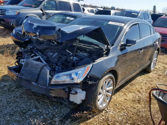 1G4GB5G36FF249703 - 2015 BUICK LACROSSE BLACK photo 2