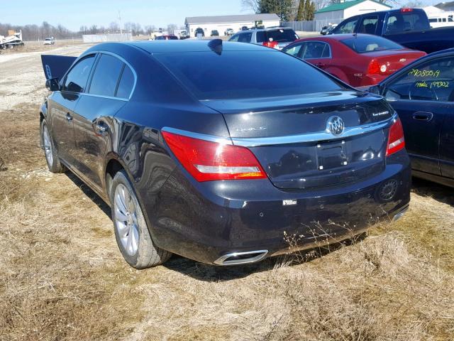 1G4GB5G36FF249703 - 2015 BUICK LACROSSE BLACK photo 3