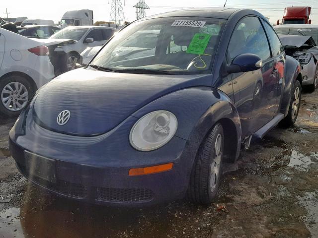 3VWRR31C86M420714 - 2006 VOLKSWAGEN NEW BEETLE Blau Foto 2