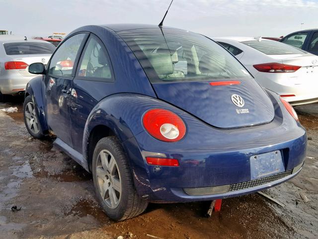 3VWRR31C86M420714 - 2006 VOLKSWAGEN NEW BEETLE Blau Foto 3