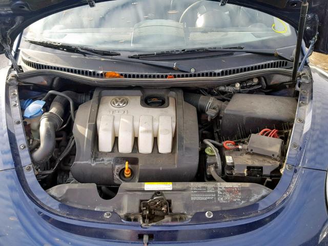 3VWRR31C86M420714 - 2006 VOLKSWAGEN NEW BEETLE Blau Foto 7