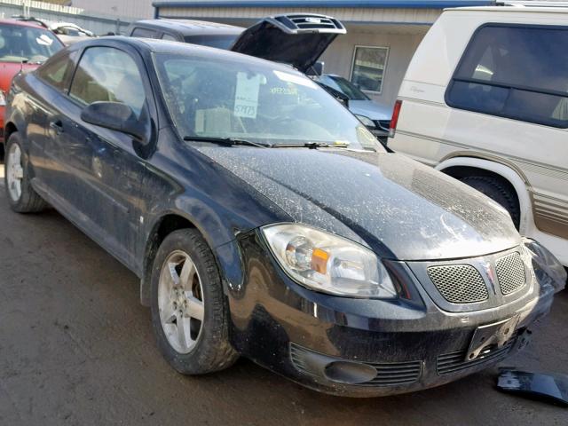 1G2AS18H897125397 - 2009 PONTIAC G5 BLACK photo 1