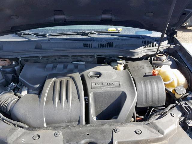 1G2AS18H897125397 - 2009 PONTIAC G5 BLACK photo 7