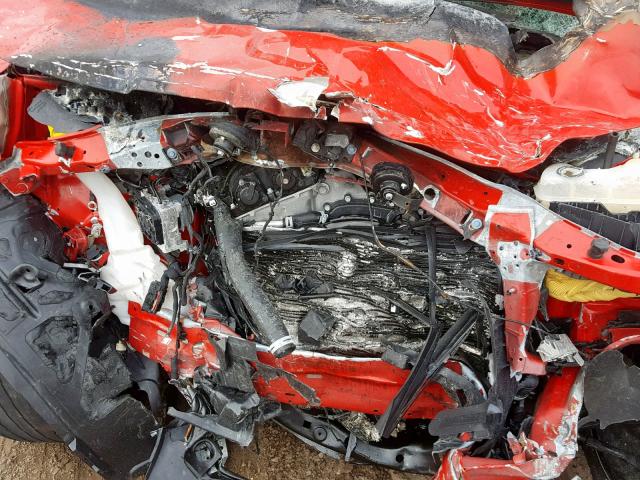 2C3CDXHG0HH537233 - 2017 DODGE CHARGER SX RED photo 7