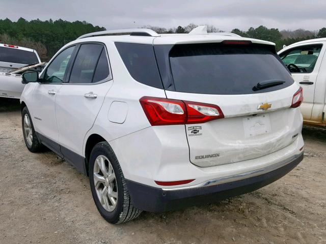 3GNAXMEV7JS519026 - 2018 CHEVROLET EQUINOX PR WHITE photo 3