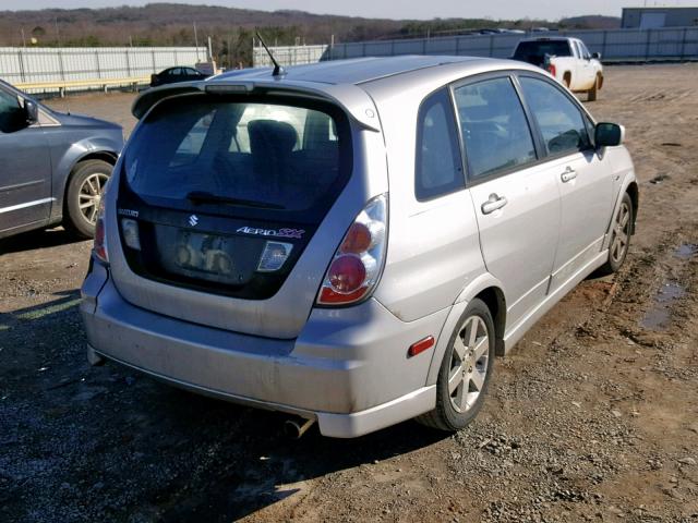 JS2RC61H455302025 - 2005 SUZUKI AERIO SX SILVER photo 4