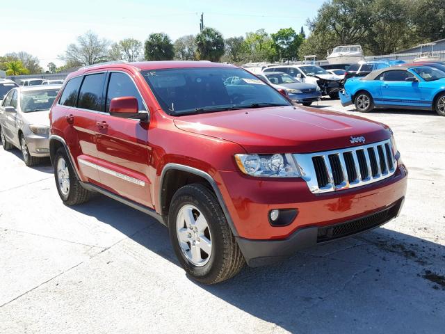 1J4RR4GG2BC703120 - 2011 JEEP GRAND CHER RED photo 1