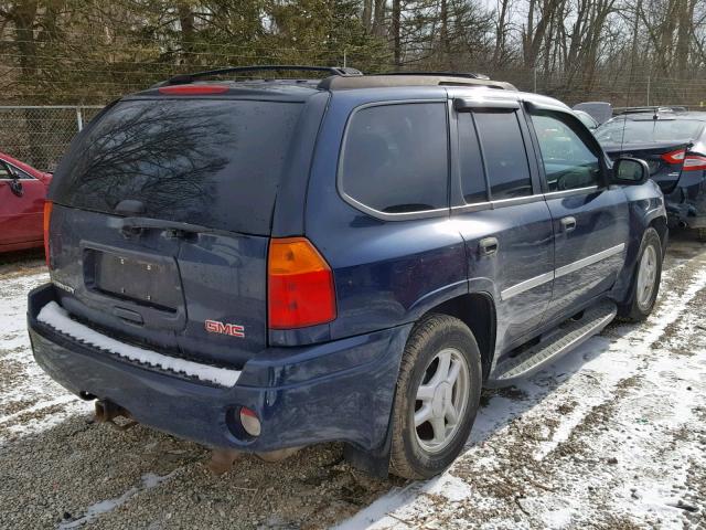 1GKDT13S682208433 - 2008 GMC ENVOY BLUE photo 4