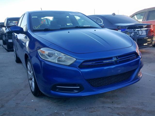 1C3CDFBA9DD137774 - 2013 DODGE DART SXT BLUE photo 1