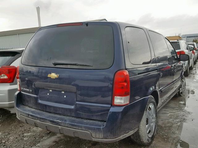 1GNDV23127D128026 - 2007 CHEVROLET UPLANDER L ლურჯი ფოტო 4
