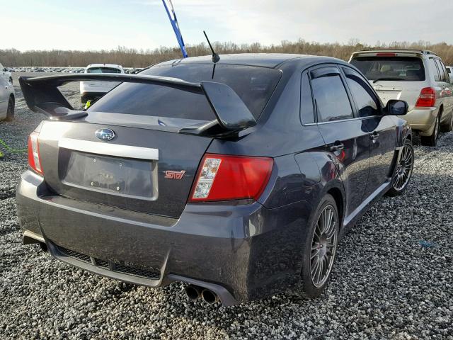 JF1GV8J61BL513752 - 2011 SUBARU IMPREZA WR CHARCOAL photo 4