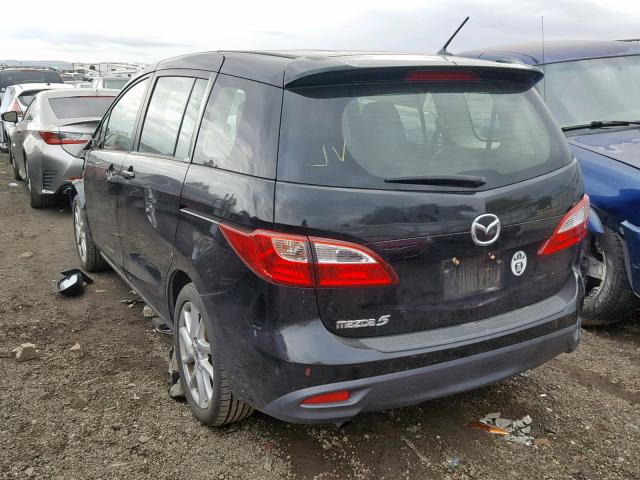 JM1CW2CL6C0142886 - 2012 MAZDA 5 BLACK photo 3