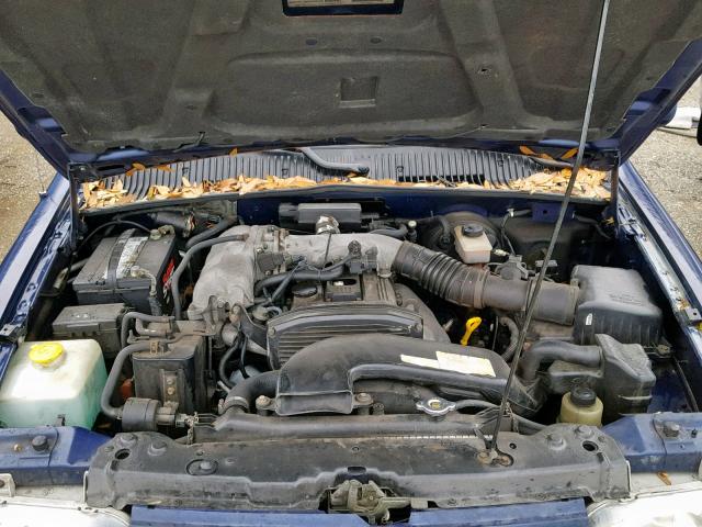 KNDJB7233Y5651619 - 2000 KIA SPORTAGE BLUE photo 7