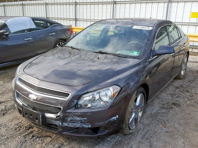 1G1ZC5E02CF303845 - 2012 CHEVROLET MALIBU 1LT 灰色 照片 2