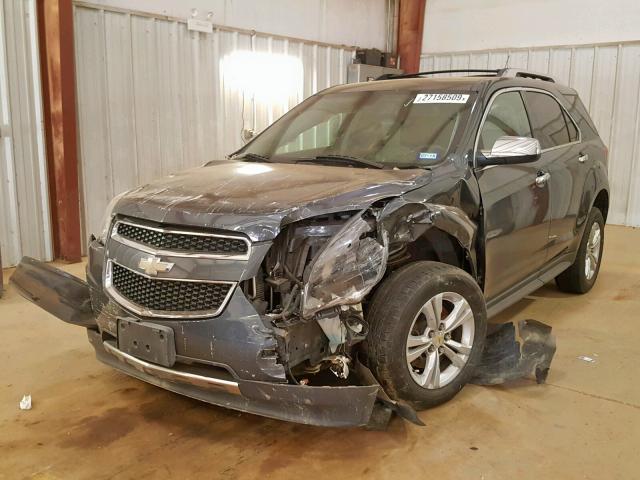 2CNALFEW6A6234935 - 2010 CHEVROLET EQUINOX LT CHARCOAL photo 2