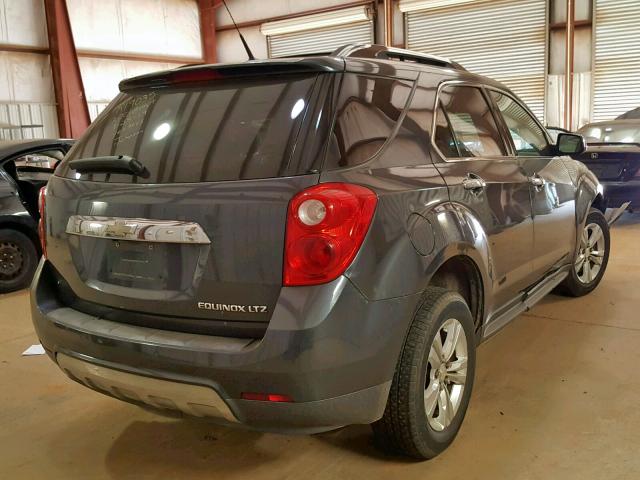 2CNALFEW6A6234935 - 2010 CHEVROLET EQUINOX LT CHARCOAL photo 4