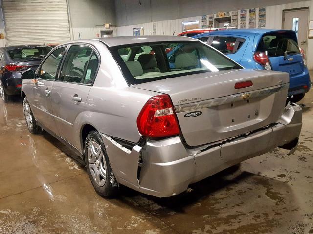 1G1ZS58F97F290701 - 2007 CHEVROLET MALIBU LS SILVER photo 3