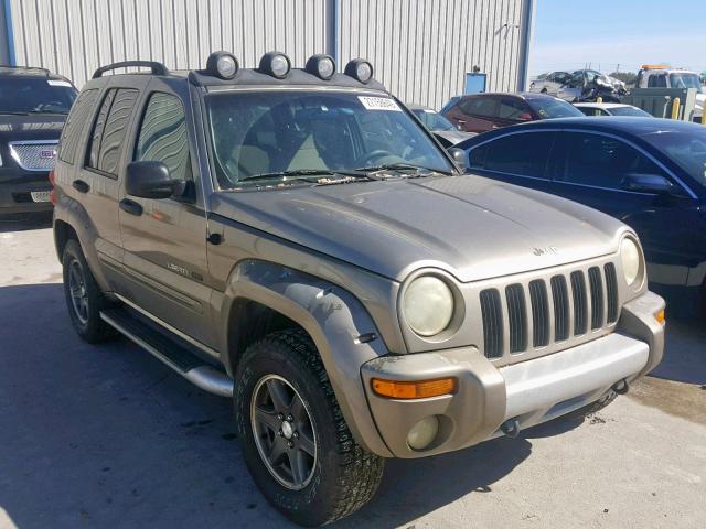 1J4GK38K42W367459 - 2002 JEEP LIBERTY RE TAN photo 1