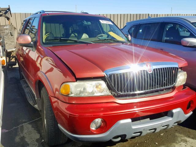 5LMFU28AXYLJ17594 - 2000 LINCOLN NAVIGATOR Qırmızı foto 1