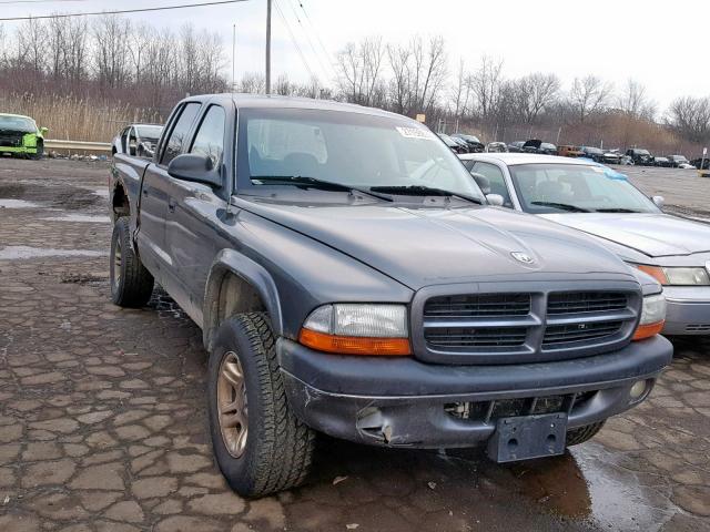 1D7HG38N33S254672 - 2003 DODGE DAKOTA QUA SILVER photo 1