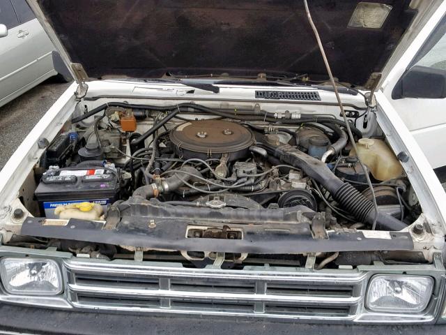 1N6HD16SXKC360185 - 1989 NISSAN D21 KING C WHITE photo 7