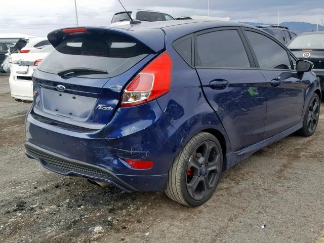 3FADP4GXXGM183685 - 2016 FORD FIESTA ST BLUE photo 4