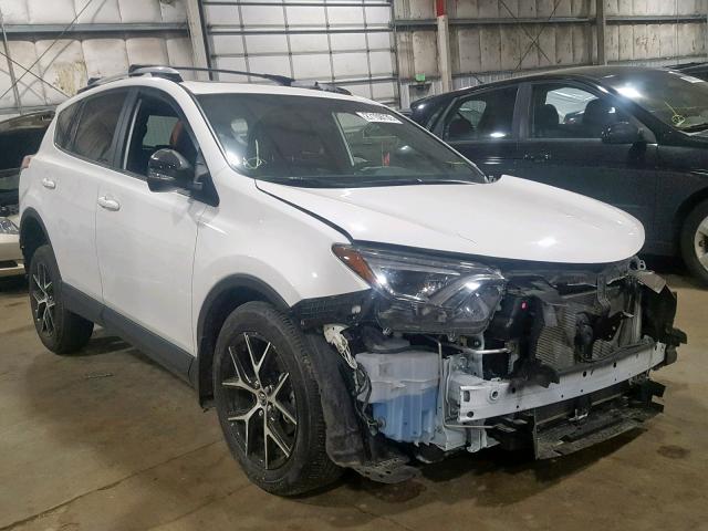 JTMJFREVXGJ076325 - 2016 TOYOTA RAV4 SE WHITE photo 1