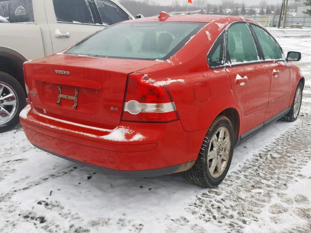 YV1MS382X52084806 - 2005 VOLVO S40 2.4I RED photo 4