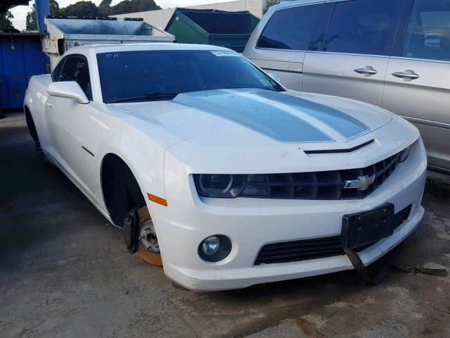 2G1FK1EJ1B9124873 - 2011 CHEVROLET CAMARO 2SS WHITE photo 1