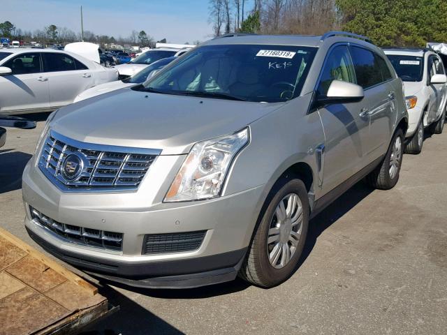 3GYFNCE34DS655951 - 2013 CADILLAC SRX LUXURY BROWN photo 2