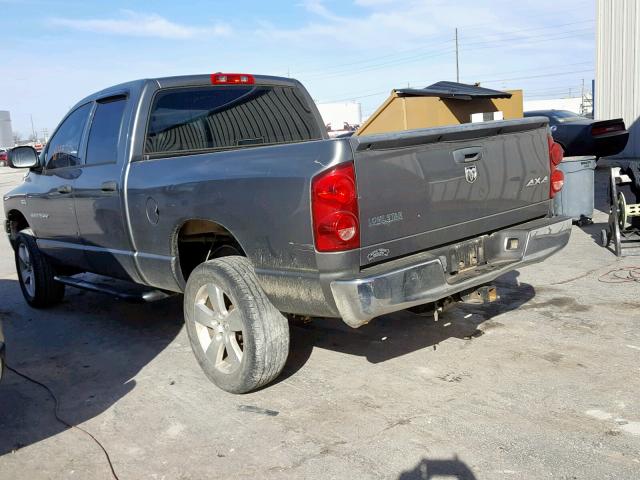 1D7HU18247S226808 - 2007 DODGE RAM 1500 S GRAY photo 3