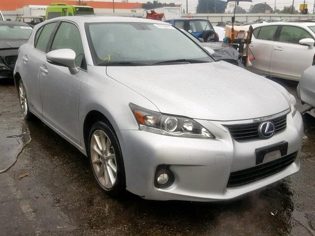 JTHKD5BH3D2164588 - 2013 LEXUS CT 200 SILVER photo 1