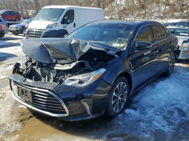 4T1BK1EB6JU278720 - 2018 TOYOTA AVALON XLE BLACK photo 2