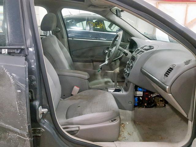 1G1ZT68NX7F243008 - 2007 CHEVROLET MALIBU MAX GRAY photo 5