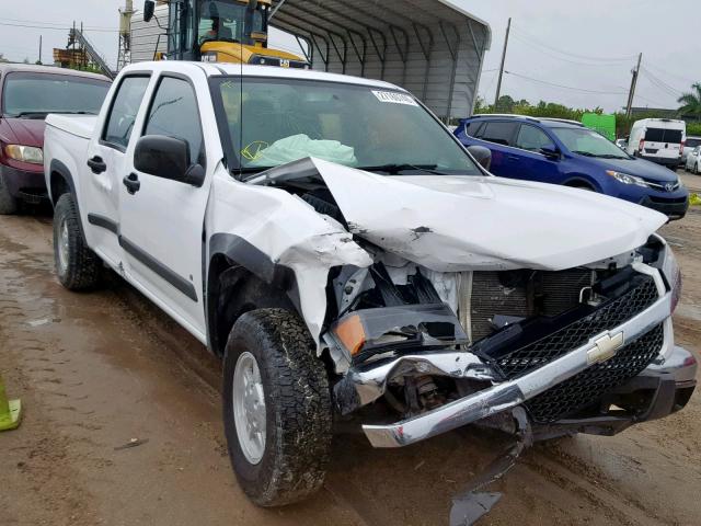 1GCDT136X68228337 - 2006 CHEVROLET COLORADO WHITE photo 1