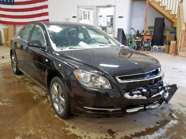 1G1ZH57B084301322 - 2008 CHEVROLET MALIBU 1LT 黑色 照片 1