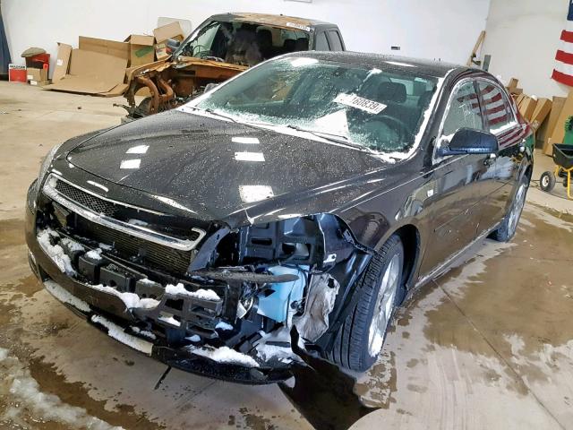 1G1ZH57B084301322 - 2008 CHEVROLET MALIBU 1LT 黑色 照片 2