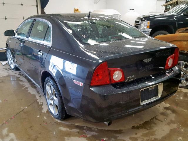 1G1ZH57B084301322 - 2008 CHEVROLET MALIBU 1LT 黑色 照片 3